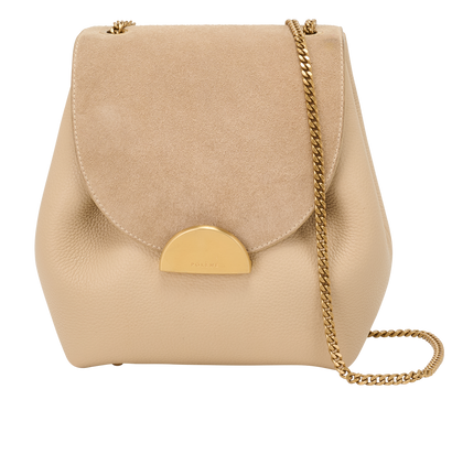 Numero Un Mini, &pound;220, Handbags, Beige, Leather, Front view